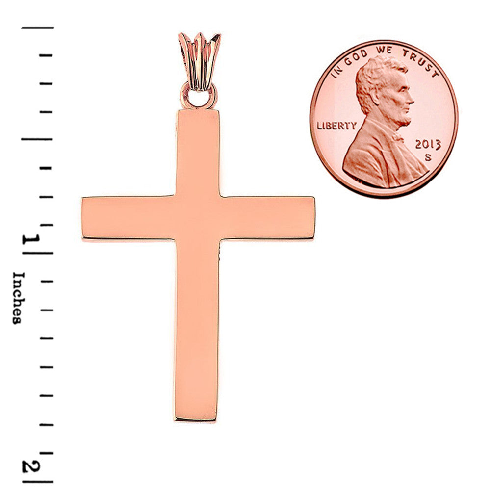 Solid Gold Cross(1.8"), view 5