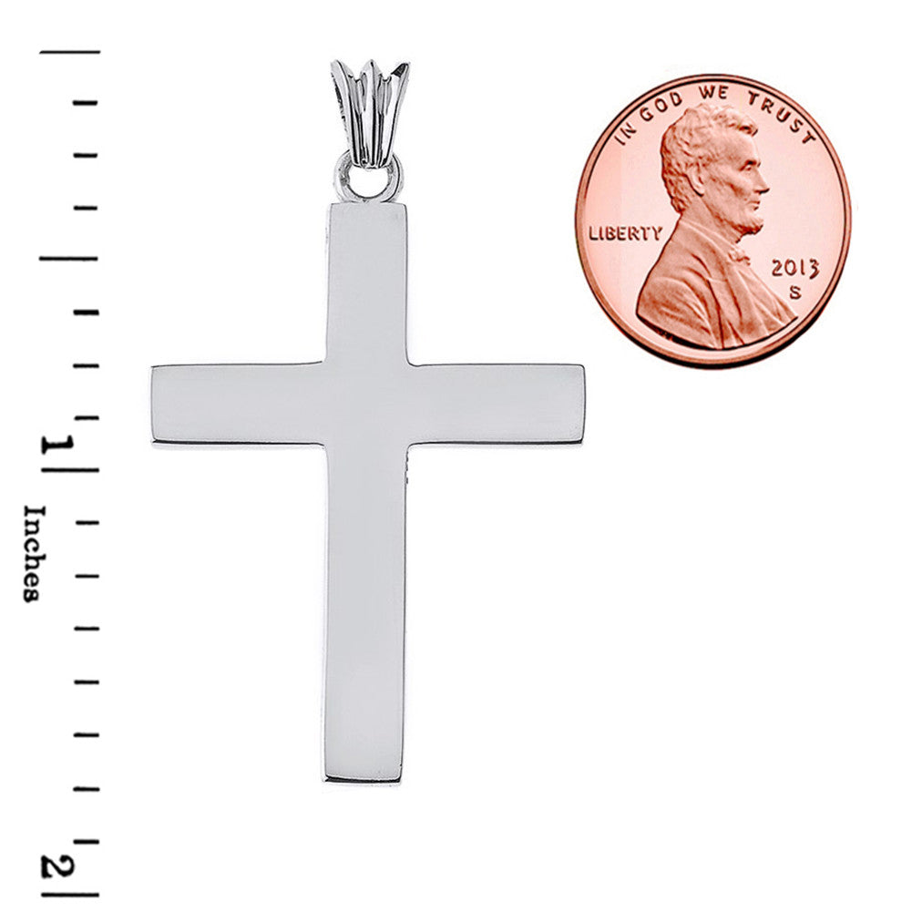 Solid Gold Cross(1.8"), view 6