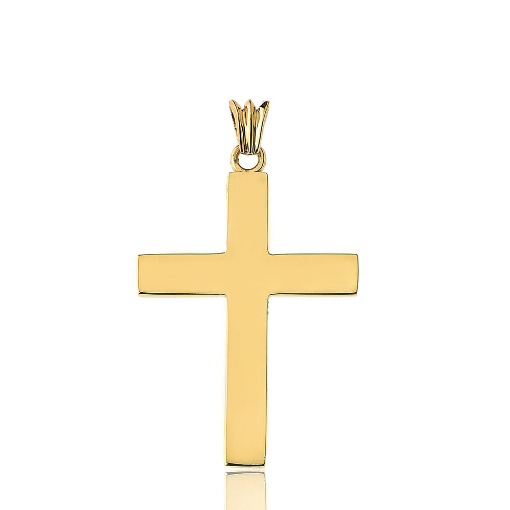 Solid Gold Cross(1.8"), view 7