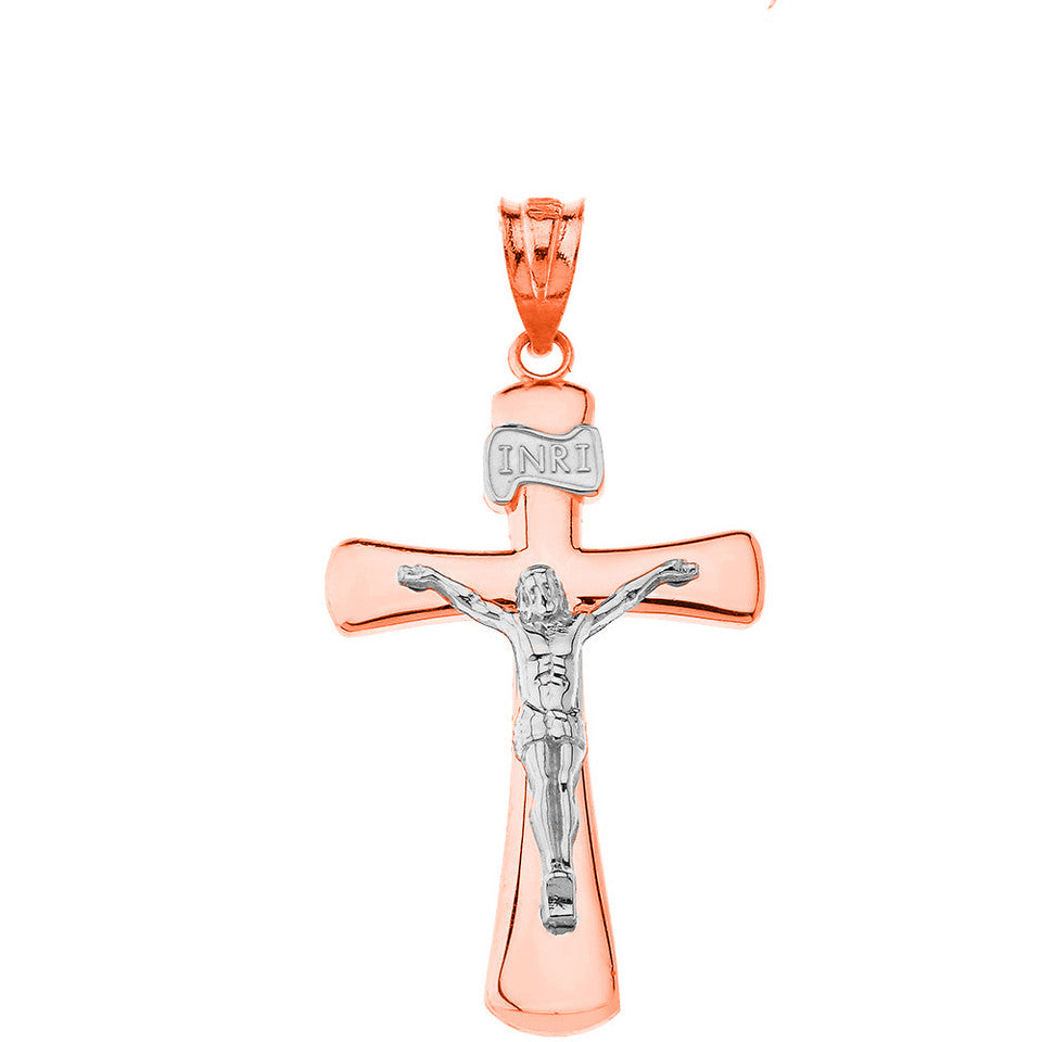 Solid Gold Jesus Christ Holy Cross S/M/L, view 11