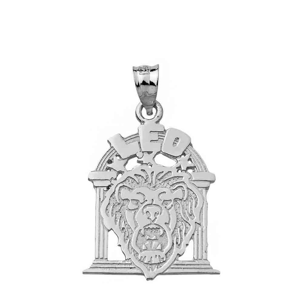 Sterling Silver 12 Zodiac Signs Pendant Necklace, view 10