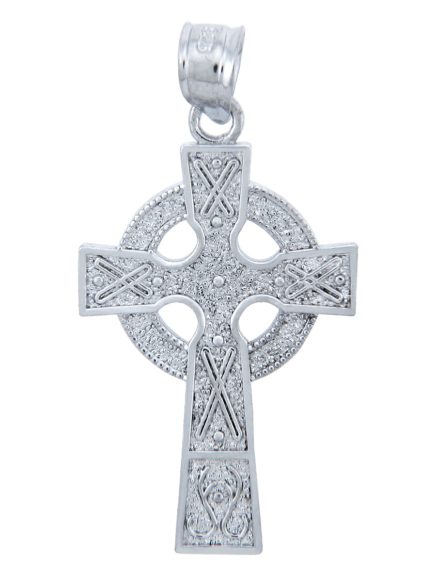 Sterling Silver Celtic Cross Pendant