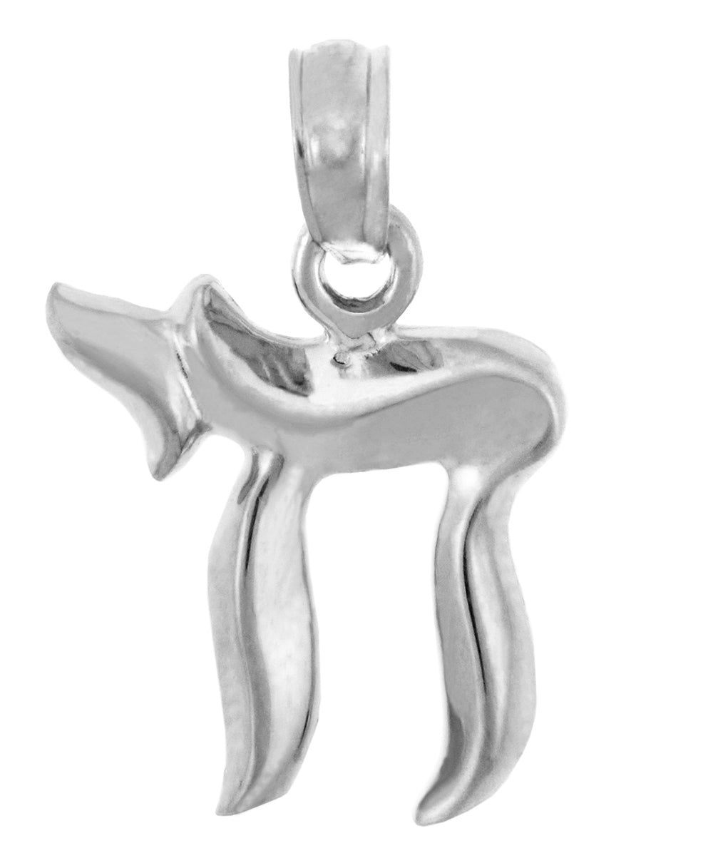 Sterling Silver Chai Pendant