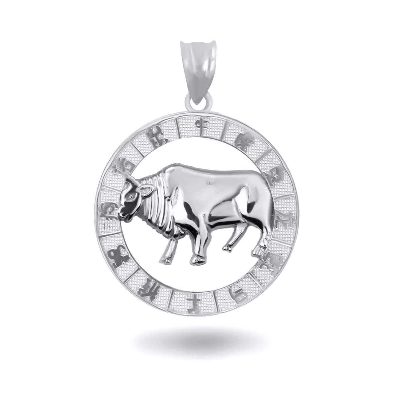 Sterling Silver Chinese New Year Zodiac Pendant Necklace, view 11