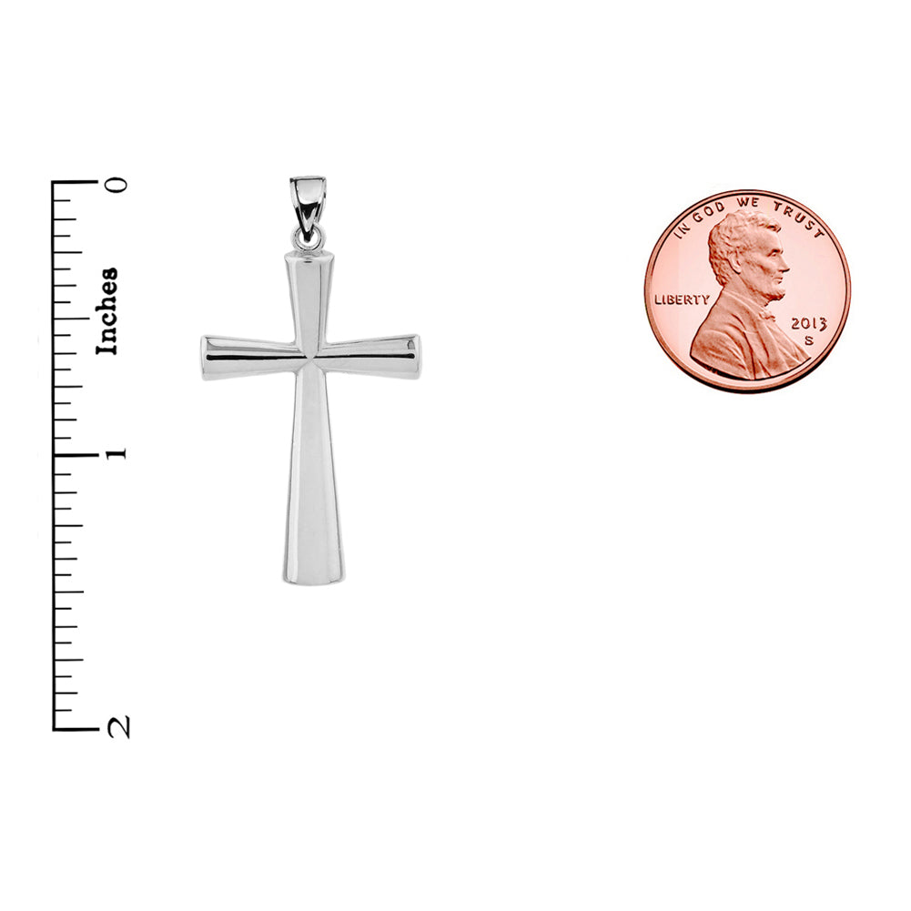 Sterling SIlver Cross Pendant, view 3