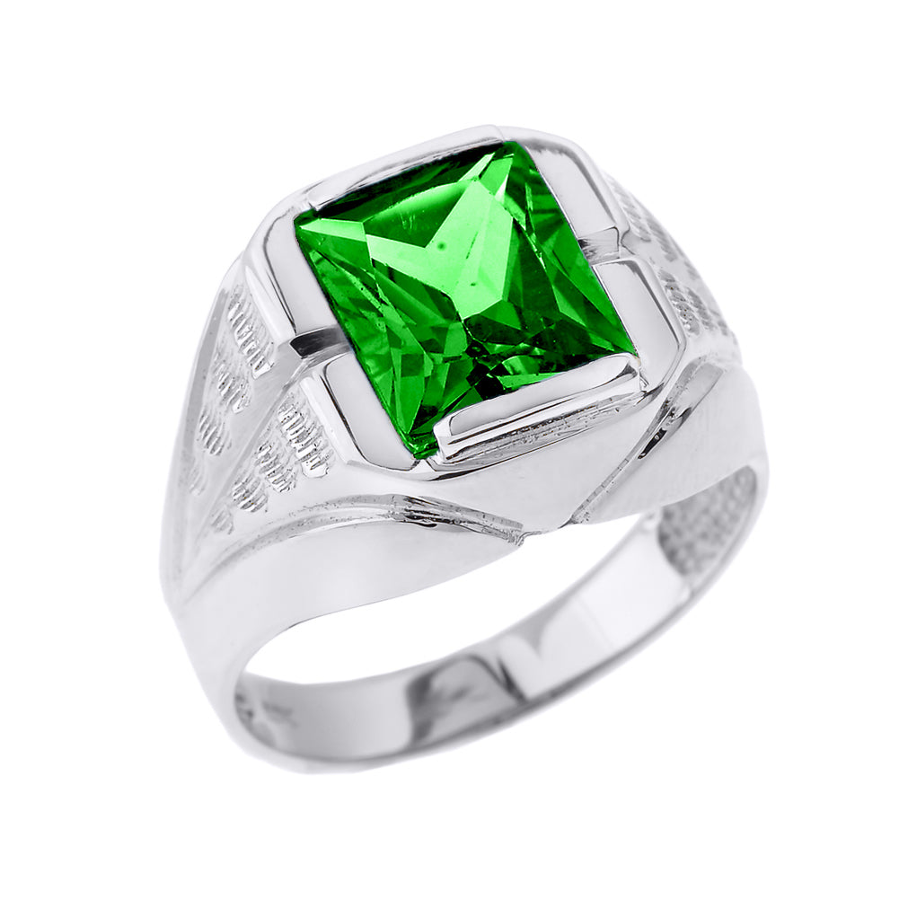 Sterling Silver Custom Birthstone Ring, view 5