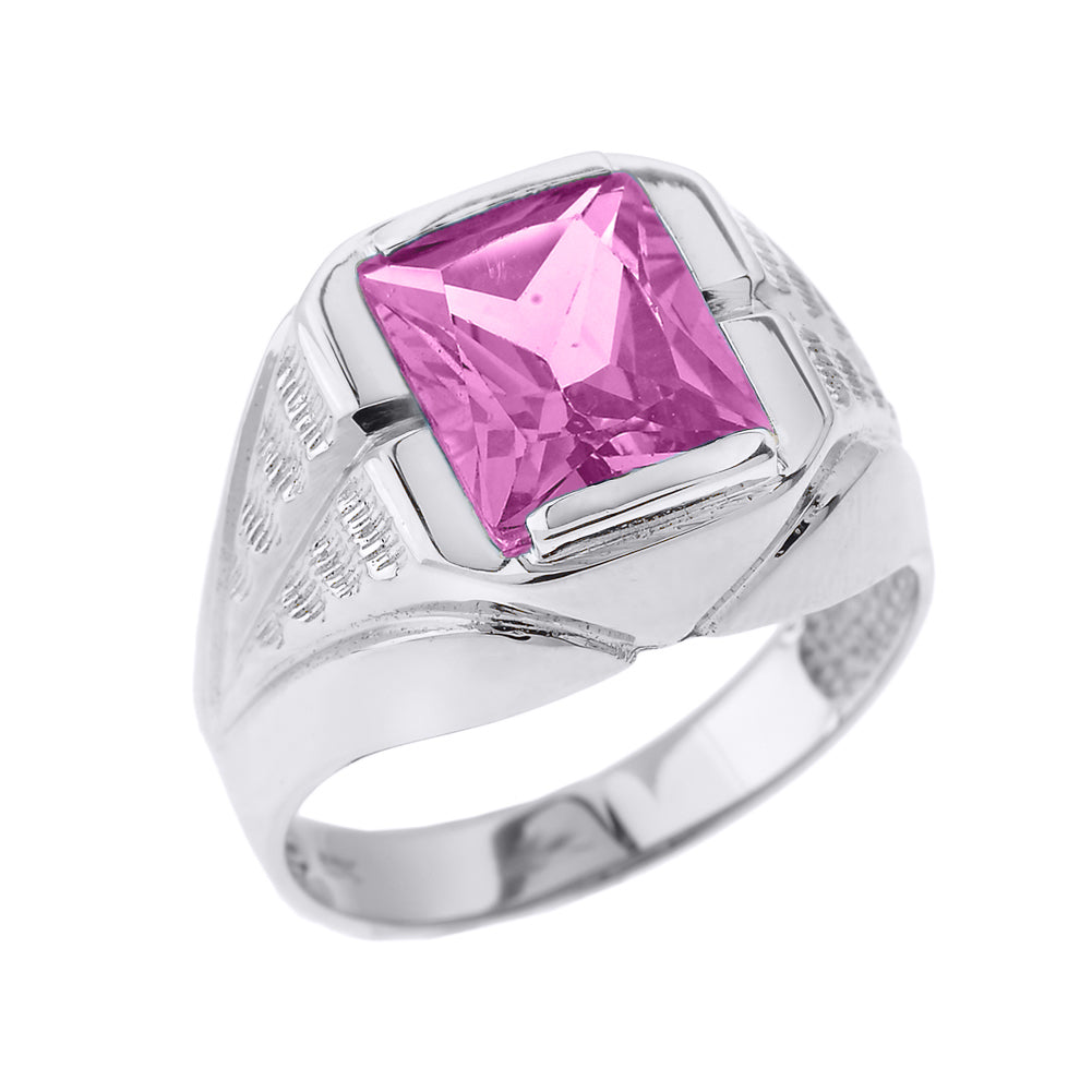 Sterling Silver Custom Birthstone Ring, view 6