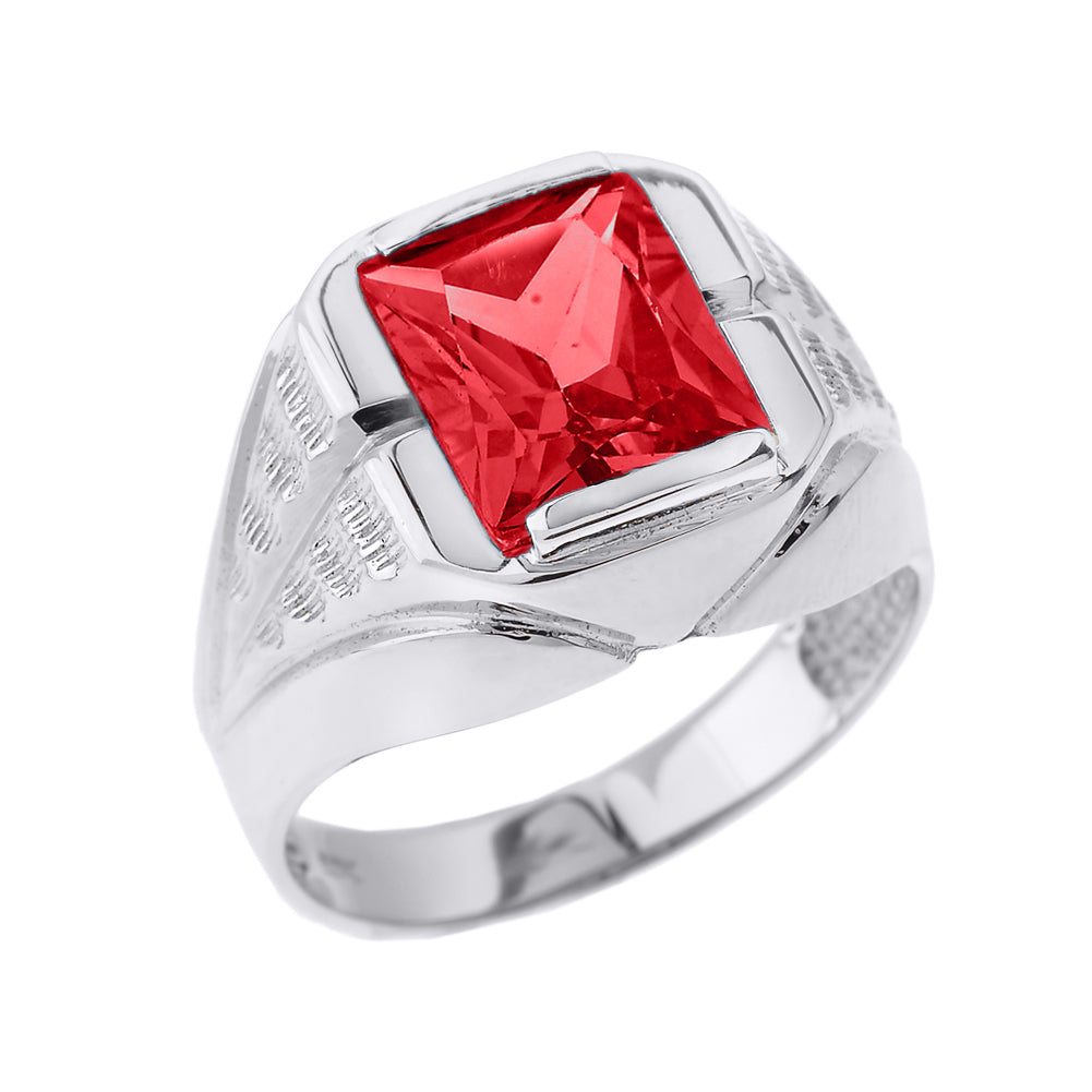 Sterling Silver Custom Birthstone Ring, view 7
