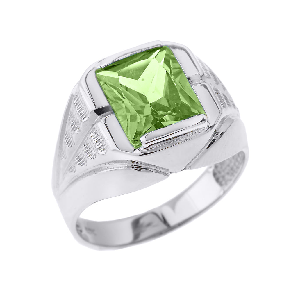 Sterling Silver Custom Birthstone Ring, view 8