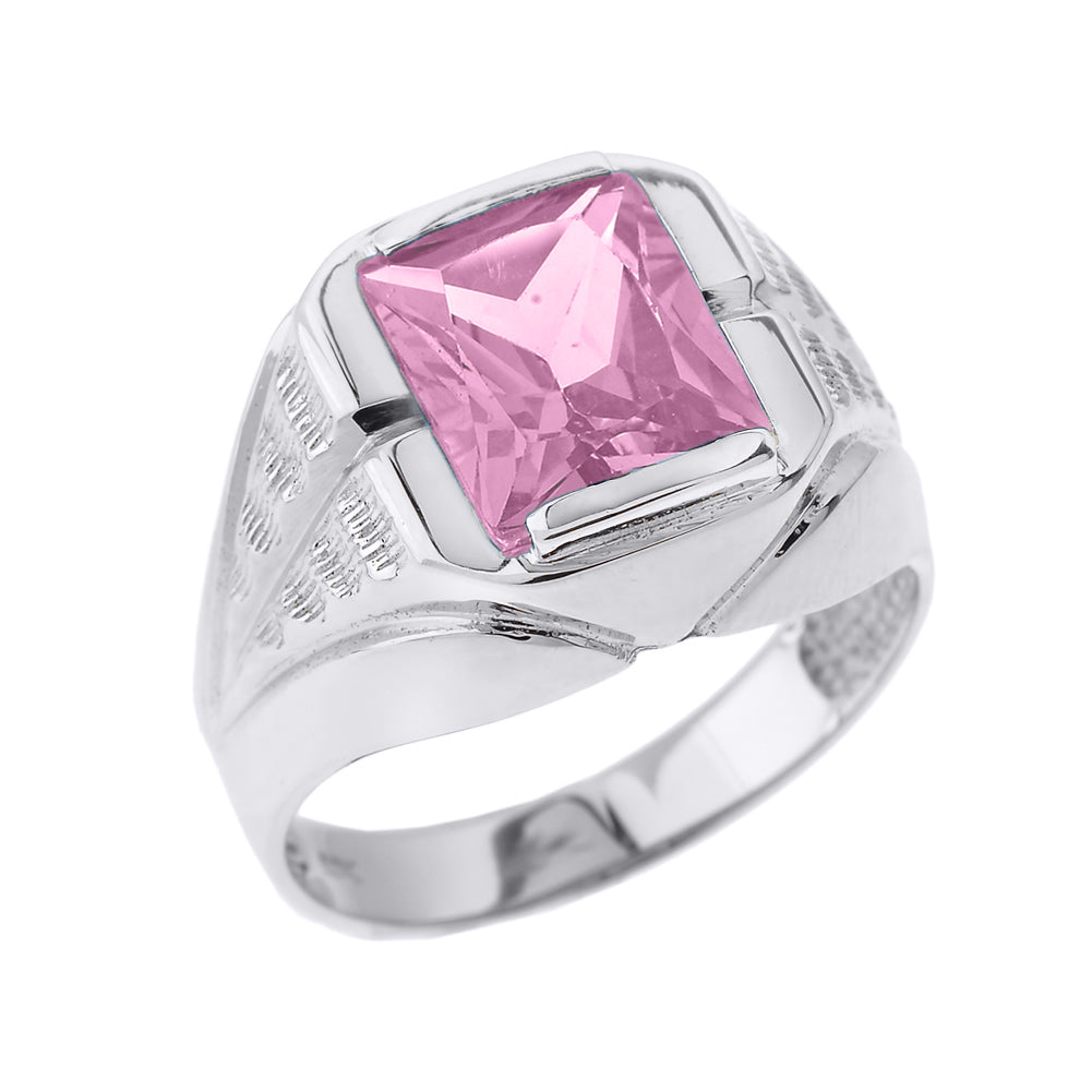 Sterling Silver Custom Birthstone Ring, view 10