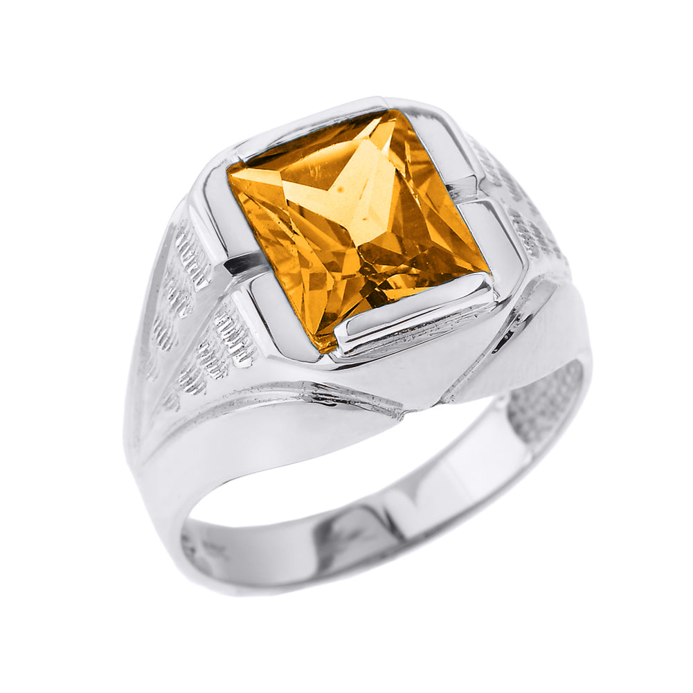 Sterling Silver Custom Birthstone Ring, view 11