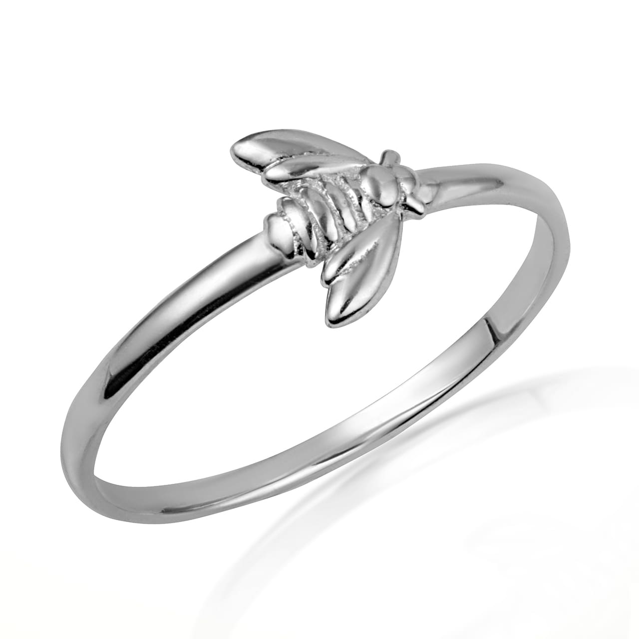 Sterling Silver Firefly Ring