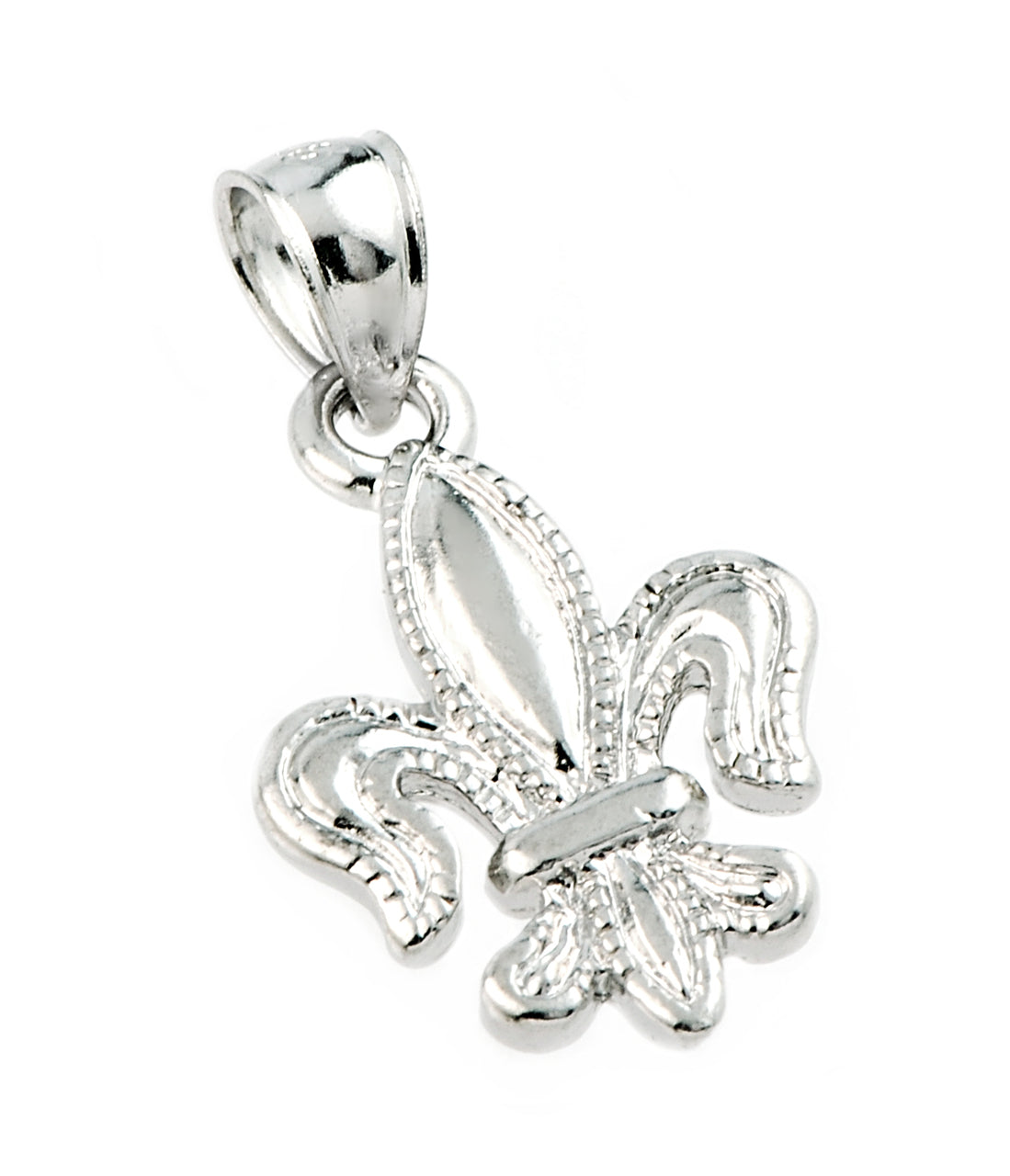 Sterling Silver Fleur-de-Lis Pendant