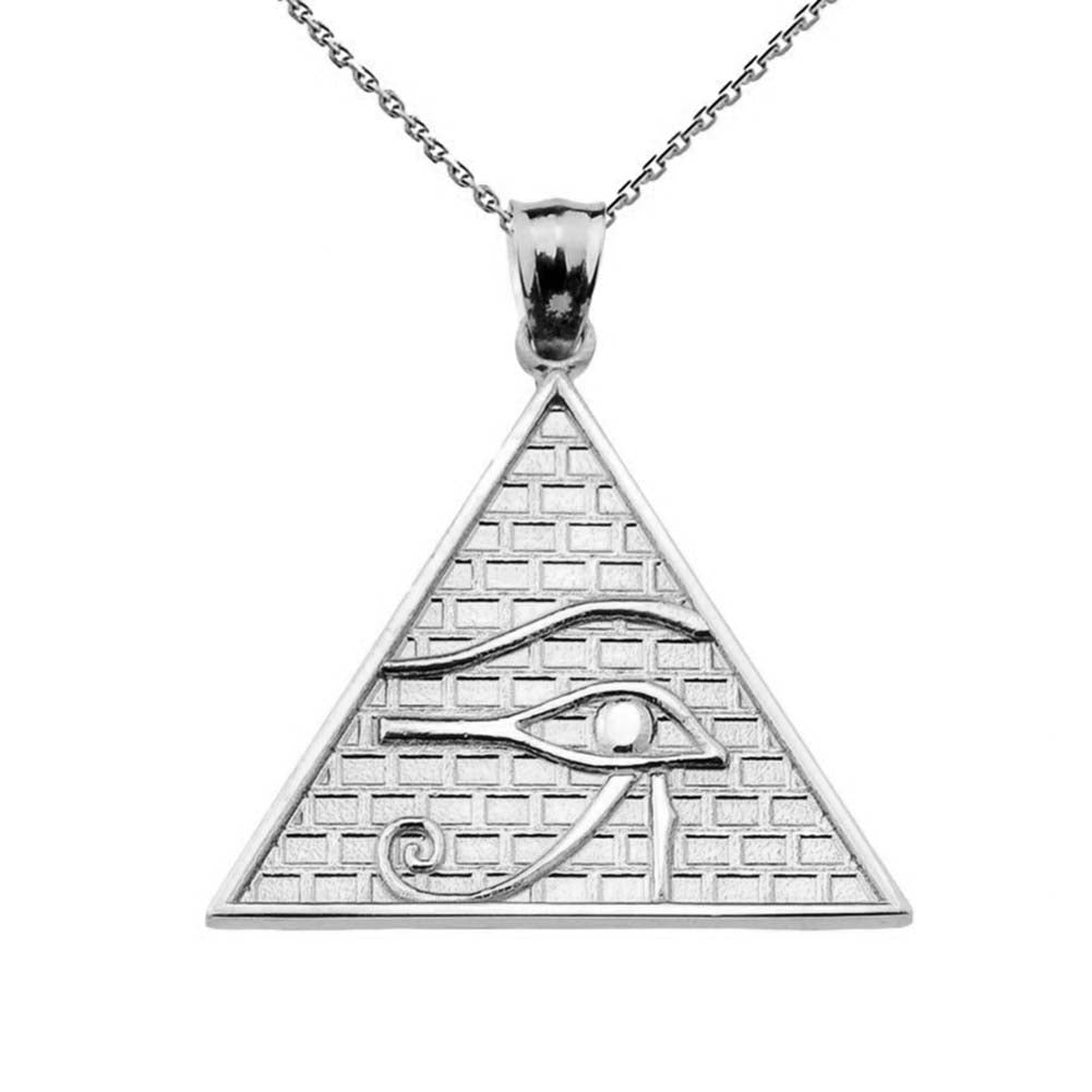 Sterling Silver Horus Charm Pendant