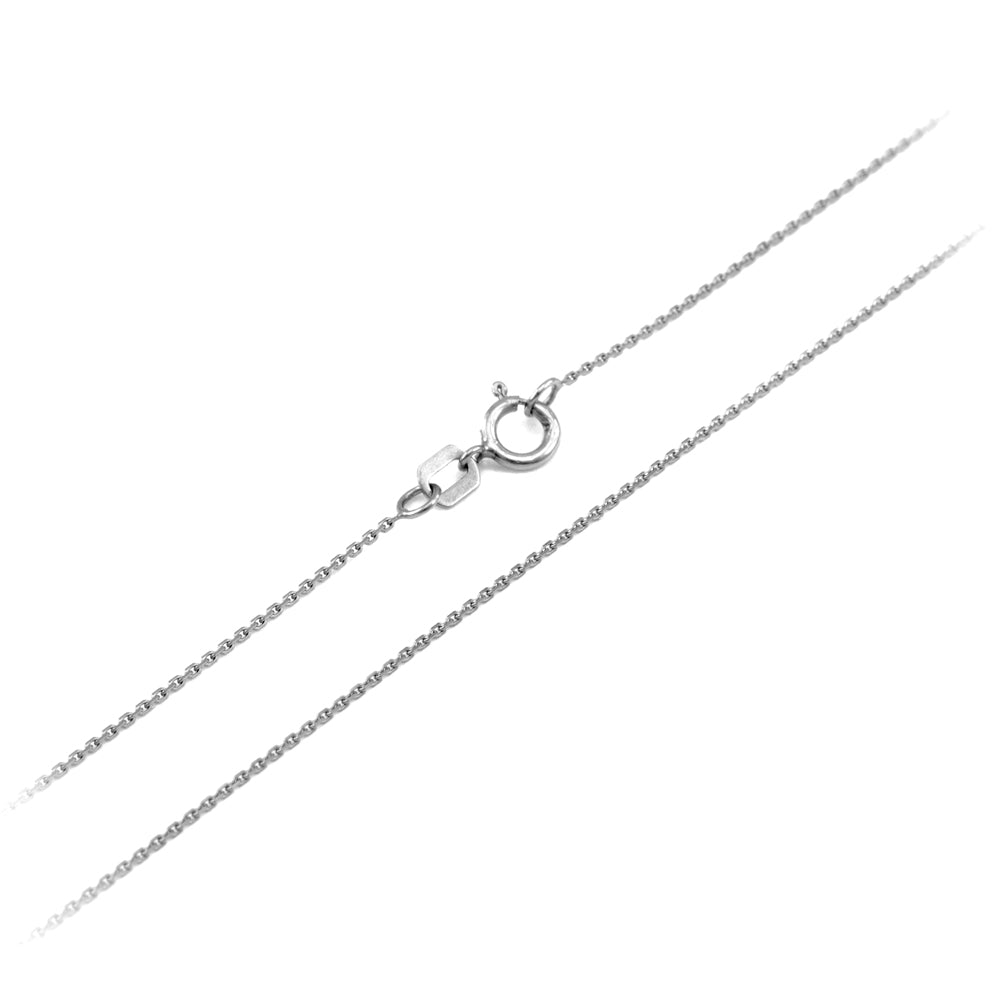 Sterling Silver Lacrosse Stick Charm Necklace, view 2