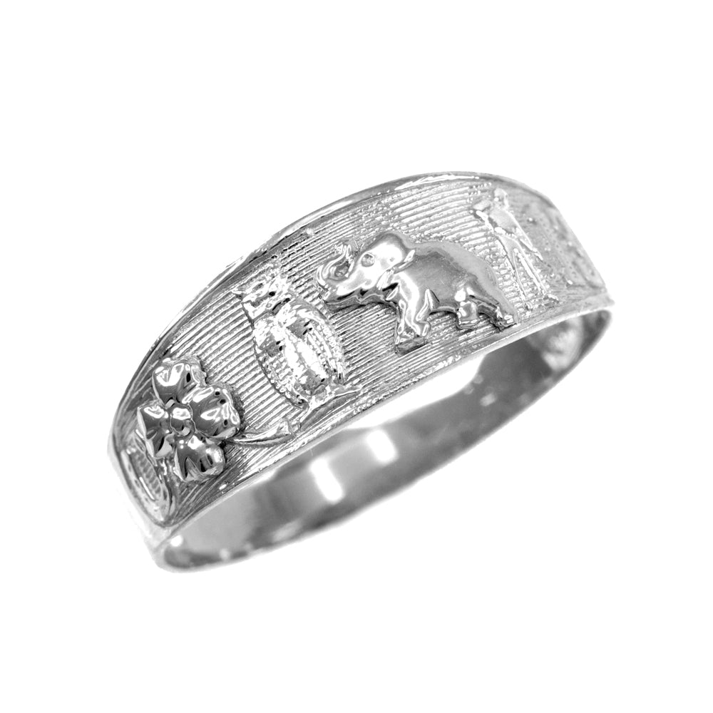 Sterling Silver Lucky Ring
