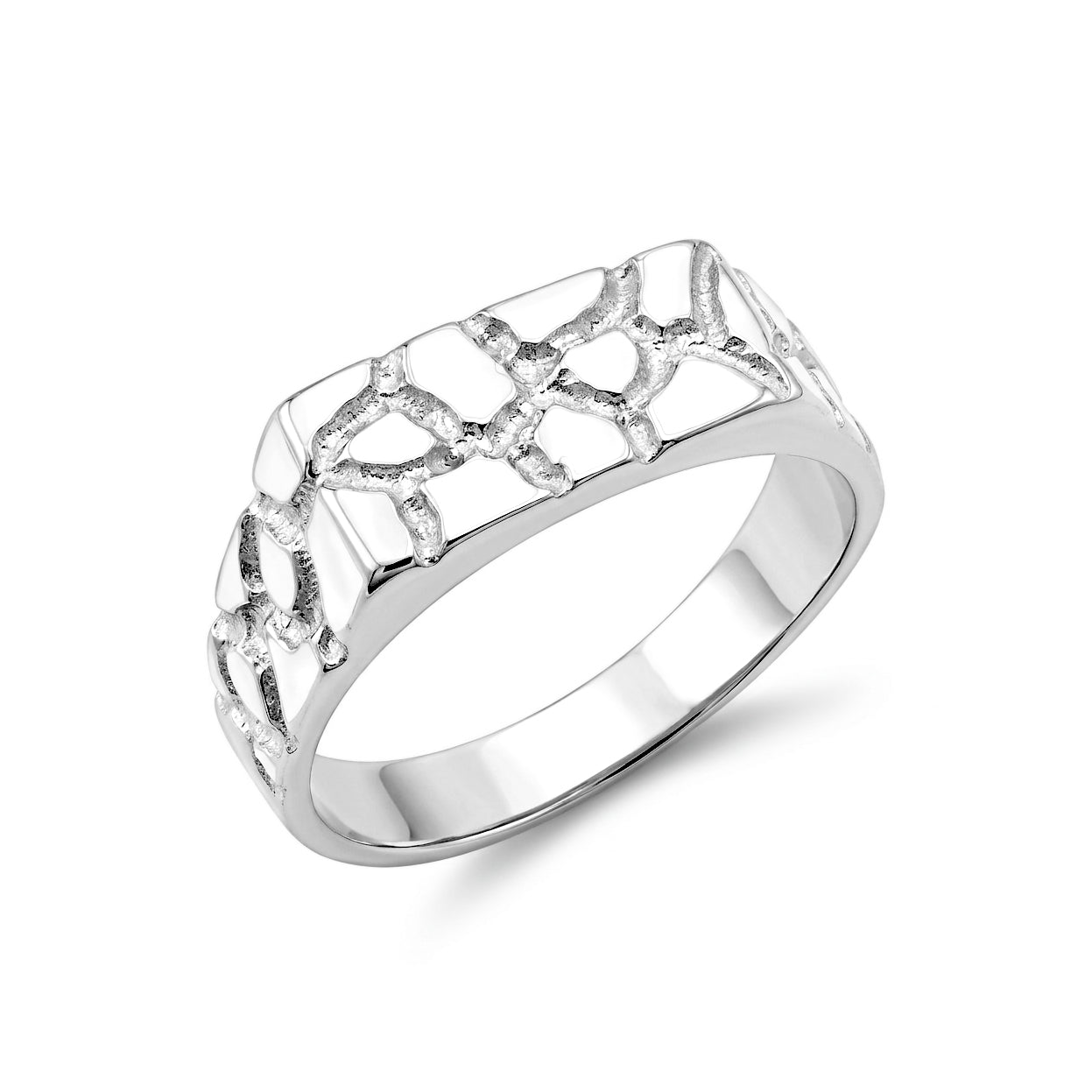 Sterling Silver Men's Pinky Ring