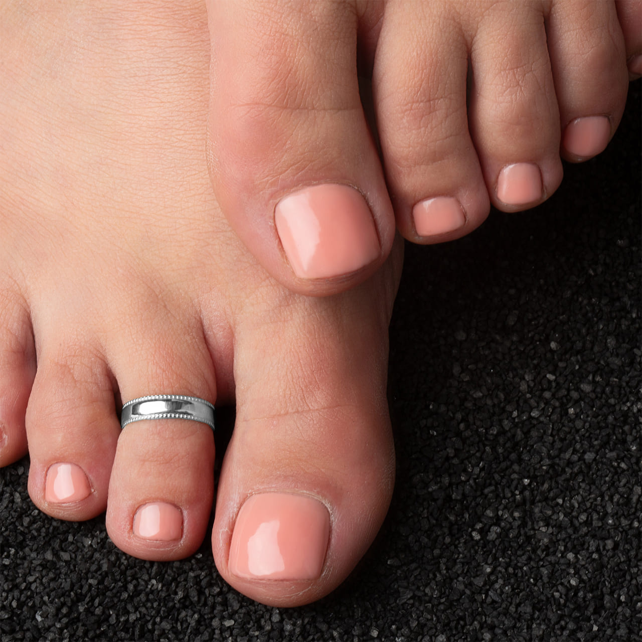 Sterling Silver Polished Trendy Toe Ring, view 2