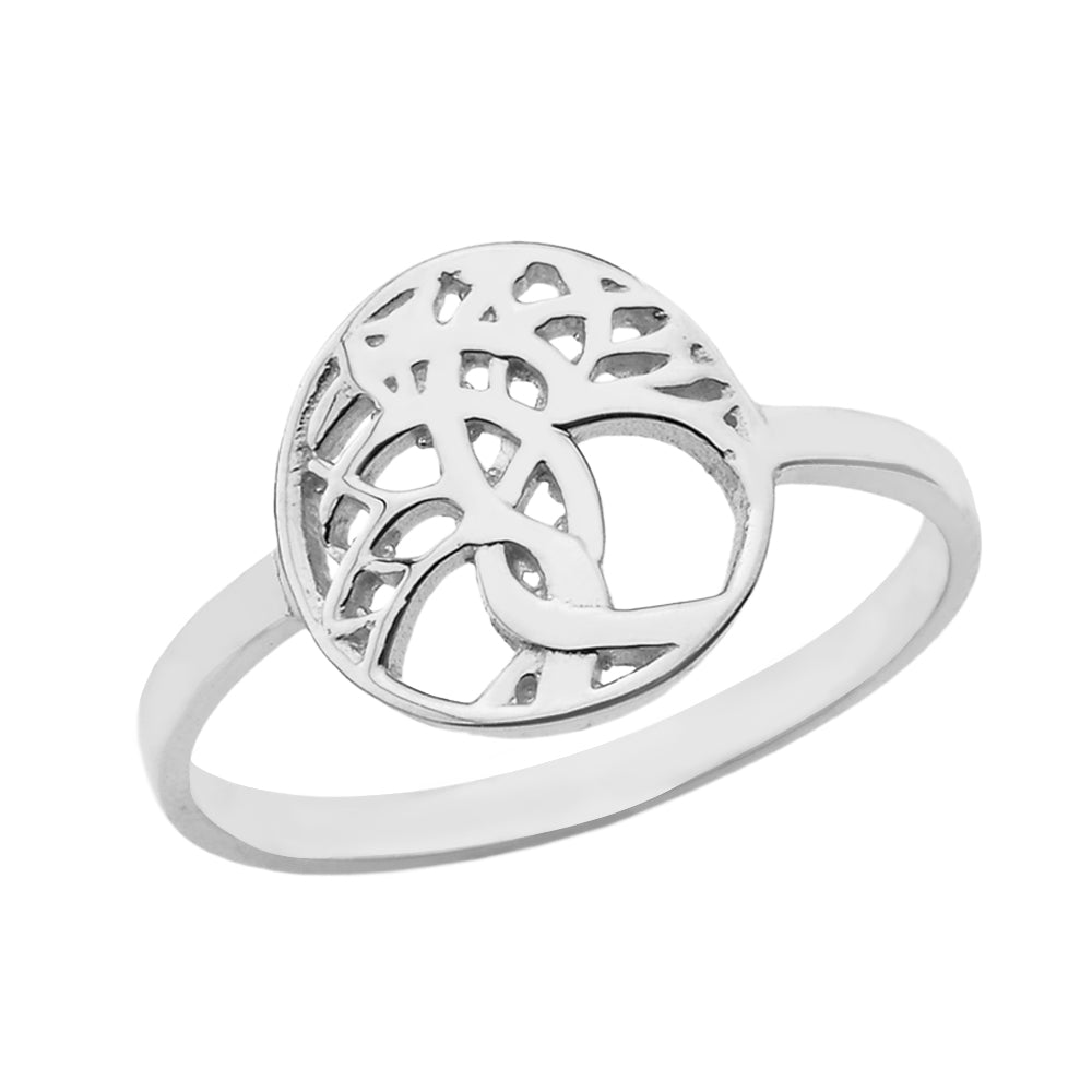 Sterling Silver Tree of Life Ring