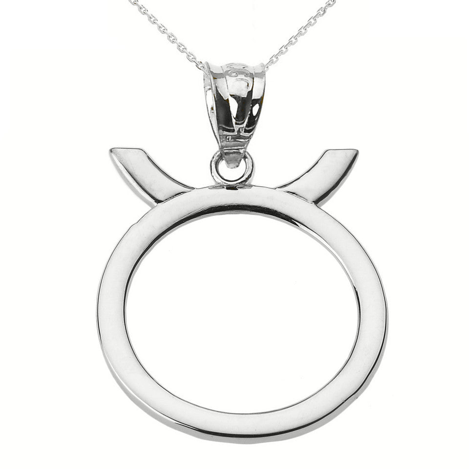 Sterling Silver Zodiac Sign Custom Necklace, view 7