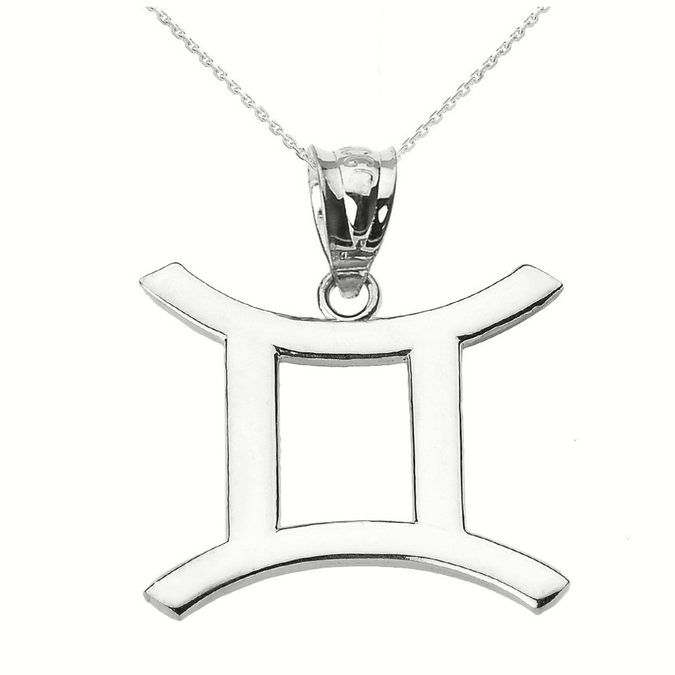 Sterling Silver Zodiac Sign Custom Necklace, view 9