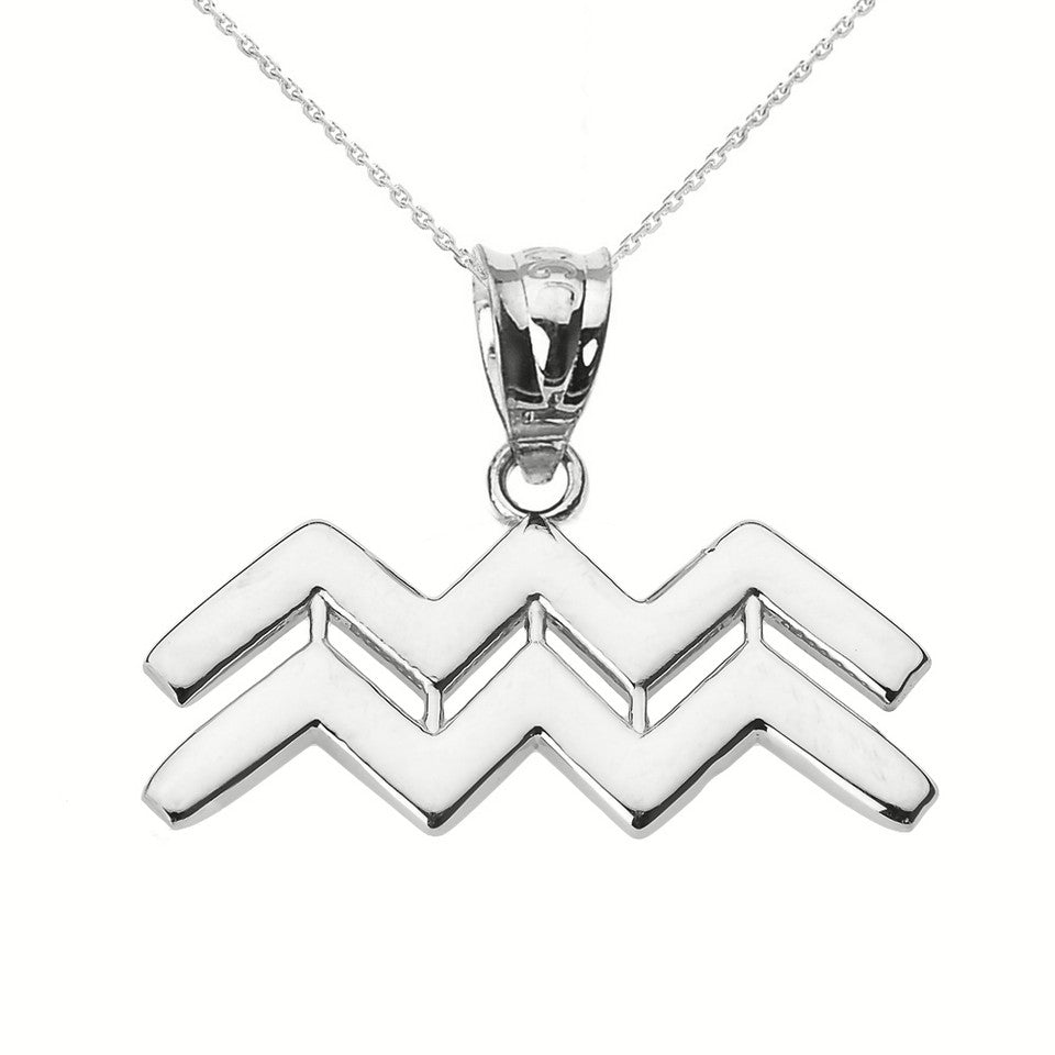 Sterling Silver Zodiac Sign Custom Necklace, view 25