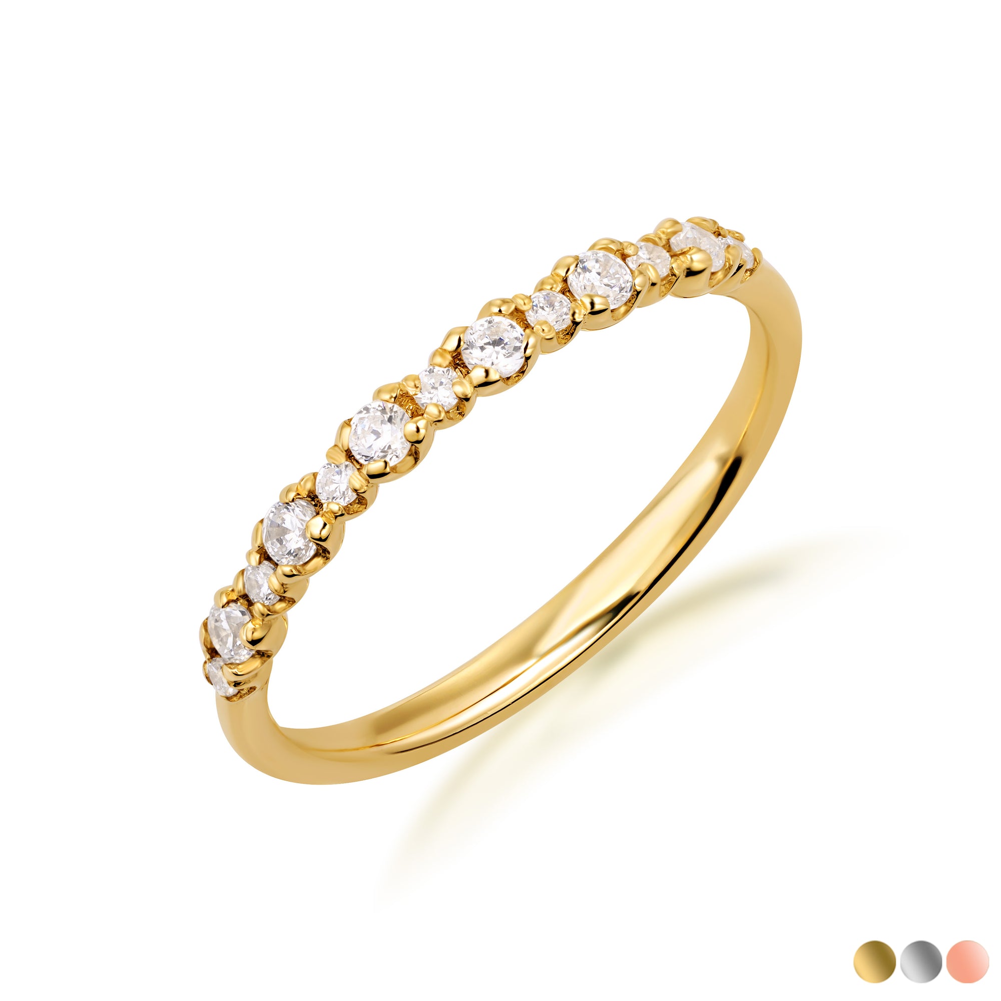 Women’s Gold Diamond Band Ring