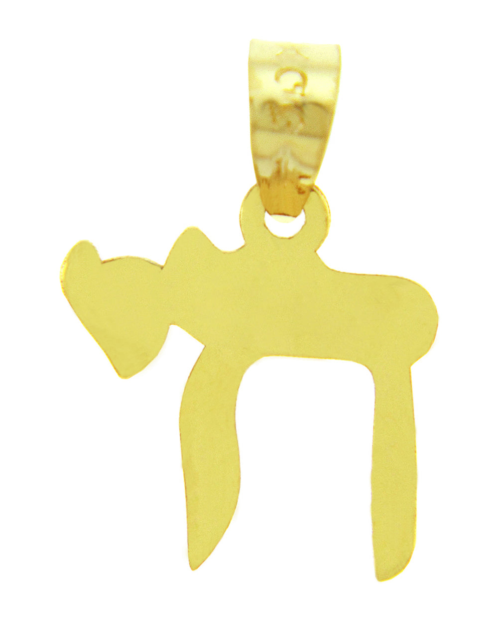 Yellow Gold Chai Charm