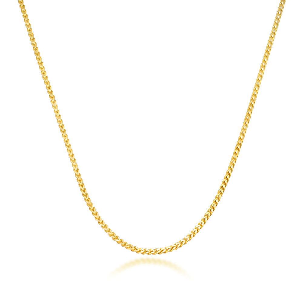 Yellow Gold Classic 1.9 mm Franco Gold Chain