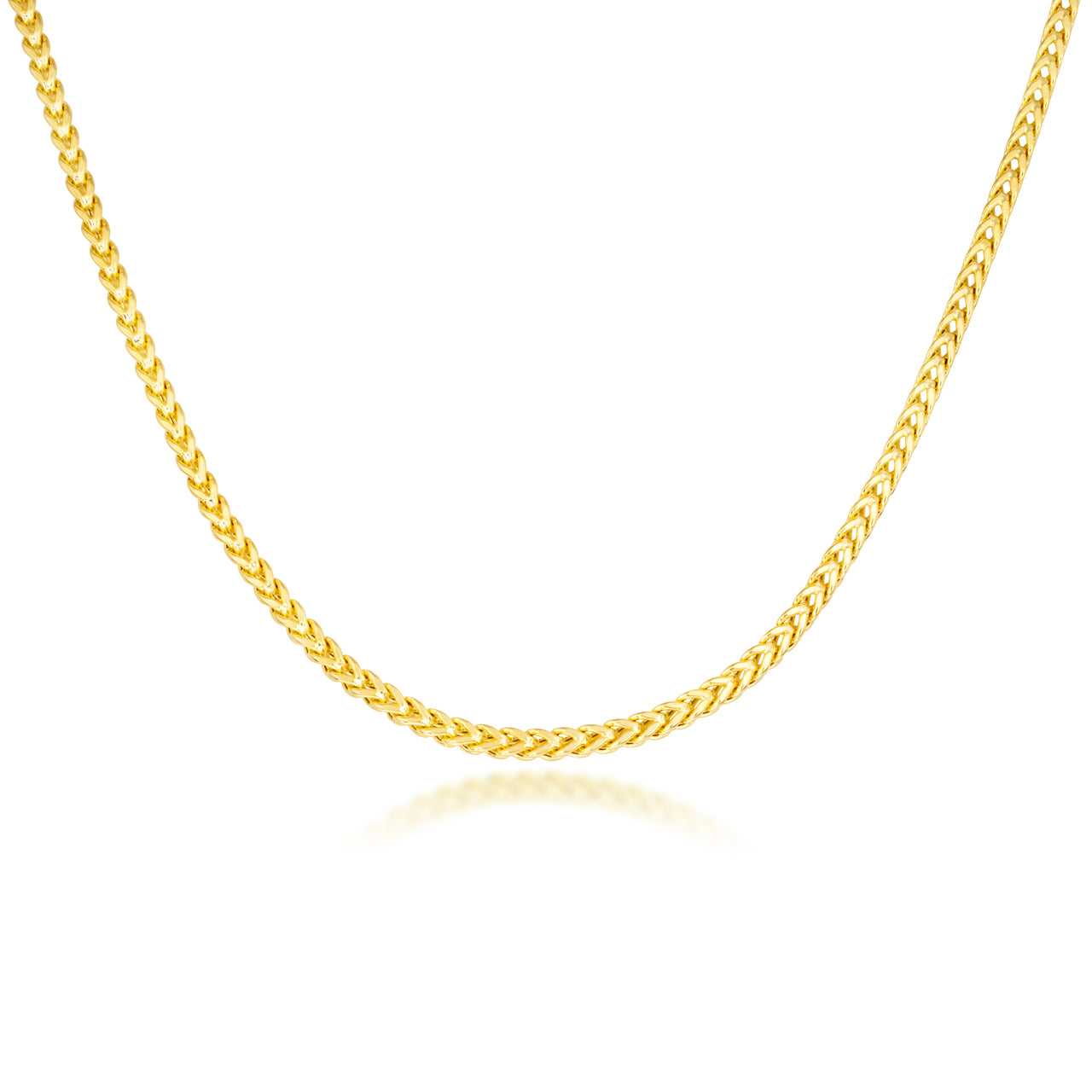 Yellow Gold Classic 3.15 mm Franco Gold Chain