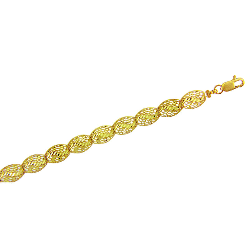 Yellow Gold Versaille Bracelet, view 3