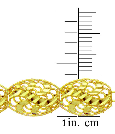Yellow Gold Versaille Bracelet, view 5